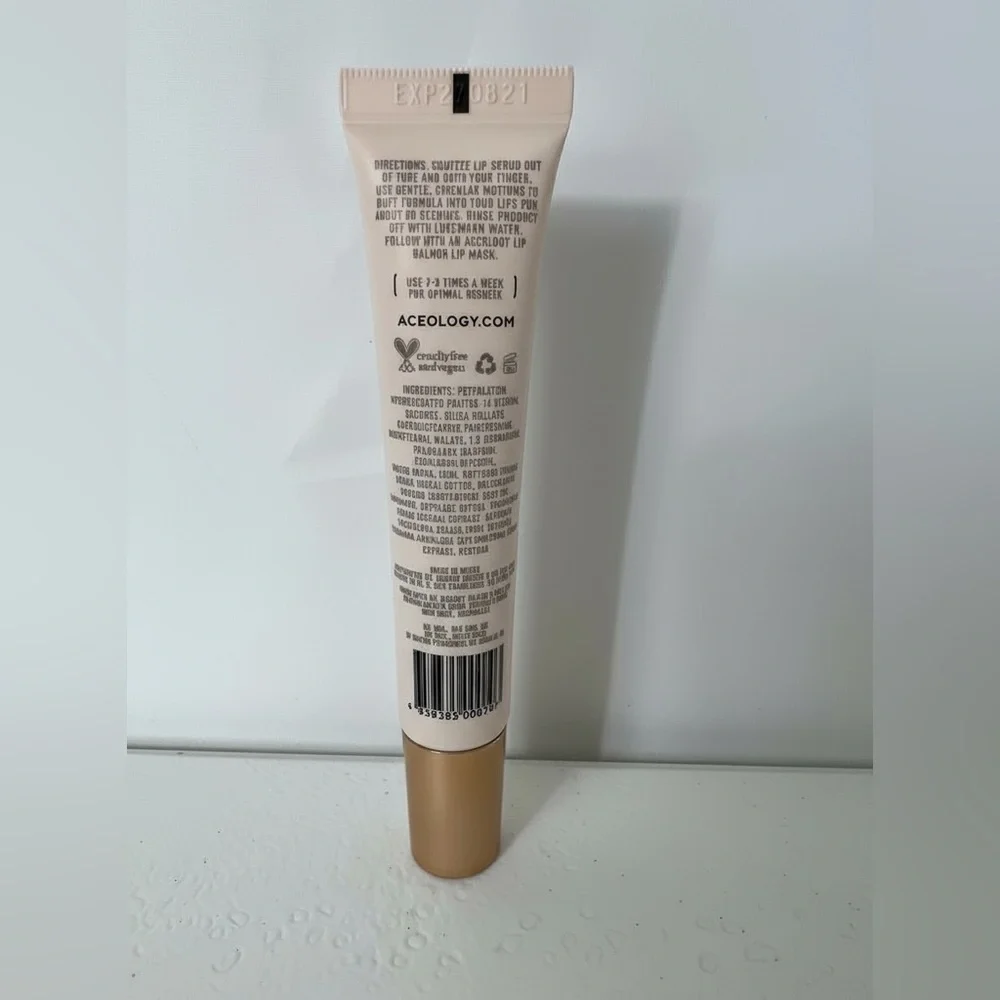 Aceology Refining Lip Scrub Passionfruit NIP 15g/0.5 oz